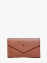 Portefeuille Madras Cuir Etrier Marron madras EMAD701
