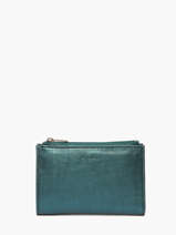 Portefeuille Etincelle Irise Cuir Etrier Bleu etincelle irisee EETI619