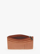 Porte-cartes Oil Cuir Etrier Marron oil EOIL5004-vue-porte