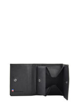 Porte-monnaie Madras Cuir Etrier Noir madras EMAD097-vue-porte
