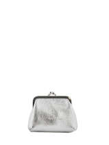 Porte-monnaie Etincelle Irise Cuir Etrier Argent etincelle irisee EETI654