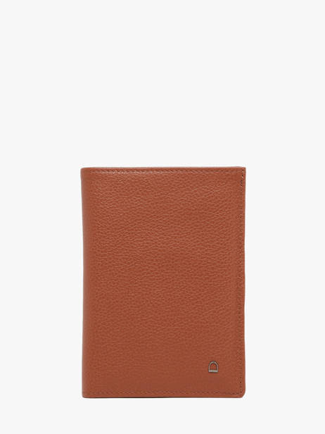 Portefeuille Madras Cuir Etrier Marron madras EMAD442