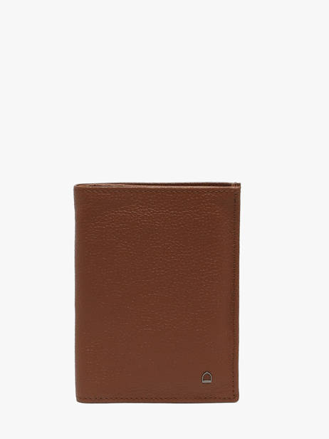 Portefeuille Madras Cuir Etrier Marron madras EMAD271
