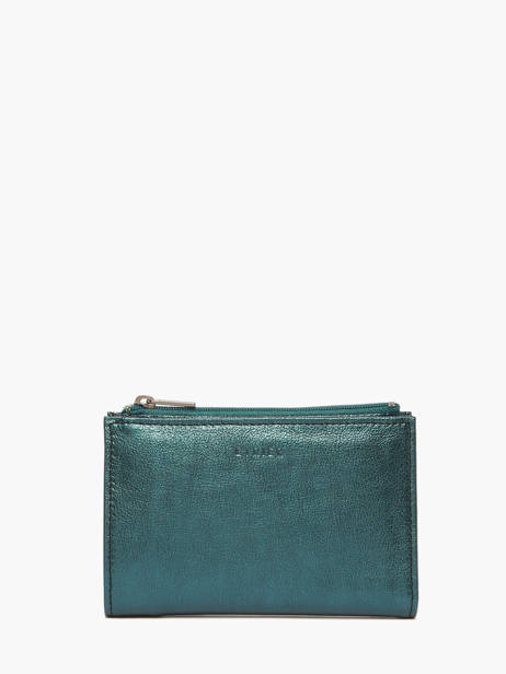 Portefeuille Etincelle Irisée Cuir Etrier Bleu etincelle irisee EETI619