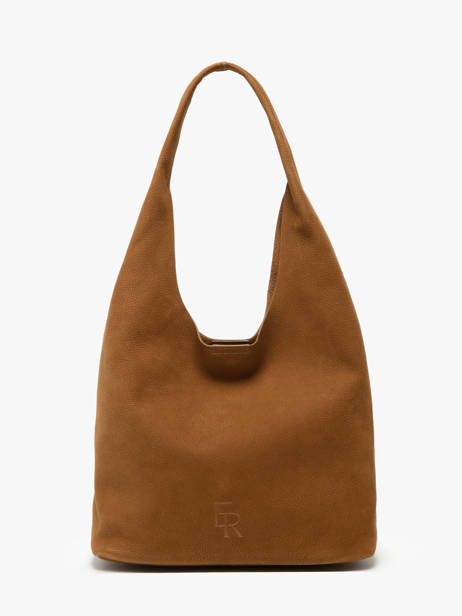 Hobo Cavalier Nubuck Cuir Etrier Marron cavalier nubuck ECAN154M