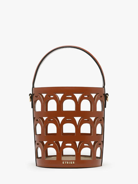 Sac Bandoulière Epona Etrier Marron epona EEPO136M vue secondaire 6